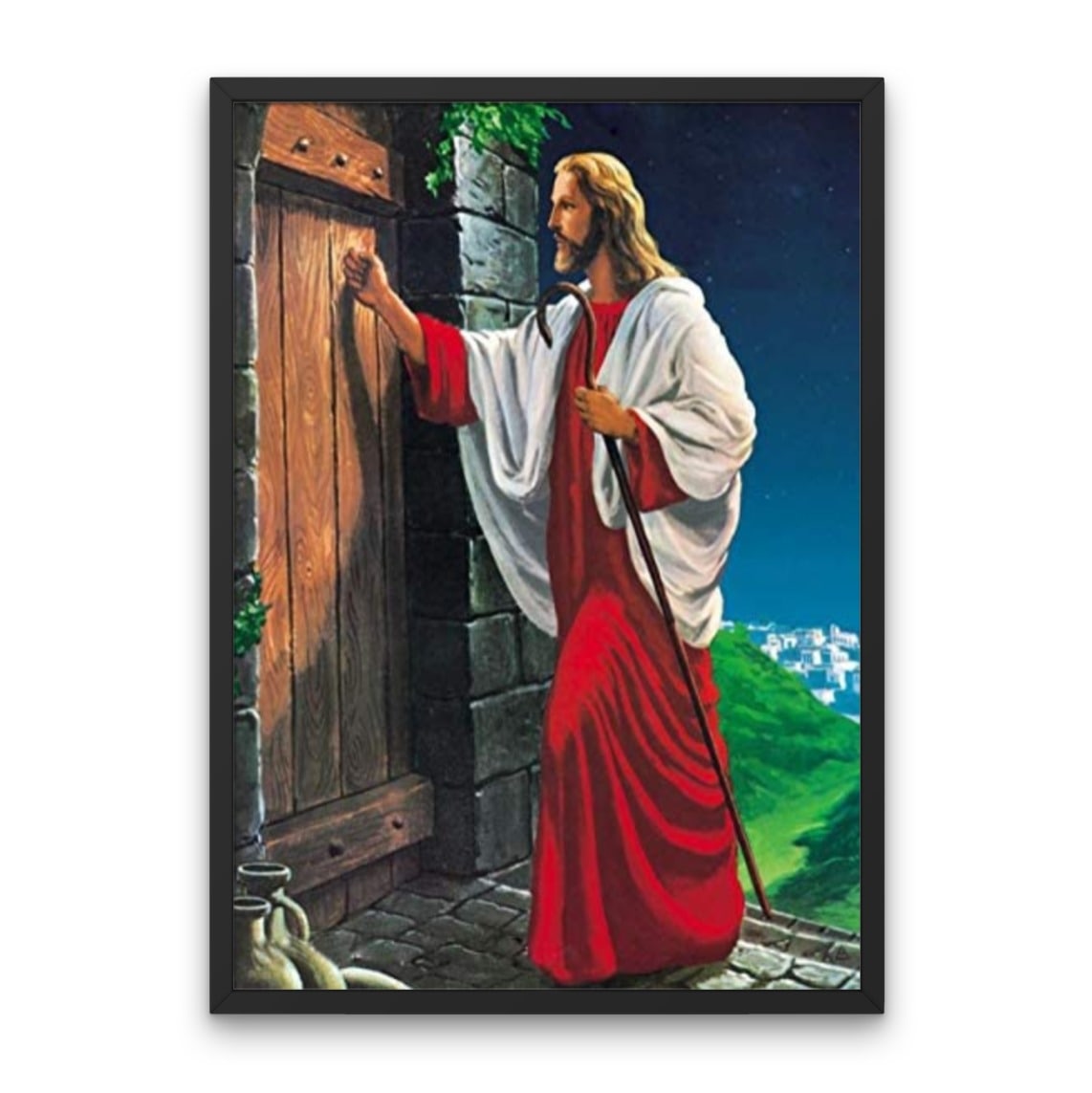 Jesus batendo à porta