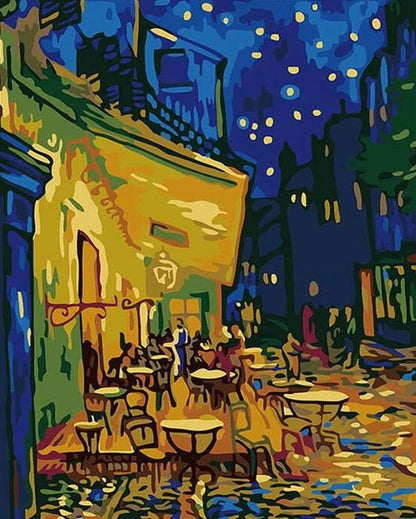 Café Terrace à Noite por Vincent van Gogh