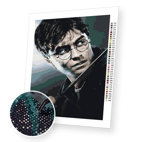 Harry Potter  premium diamond painting kit for adults