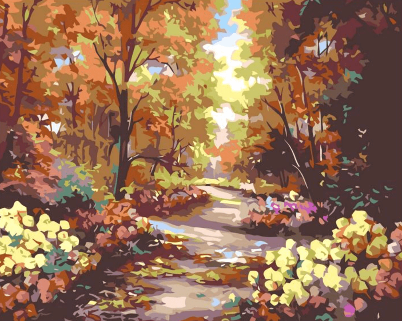 Floresta de outono