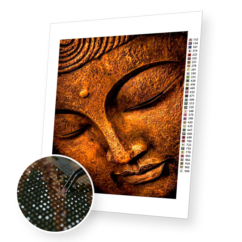 Calm Buddha premium diamond painting kit for adults