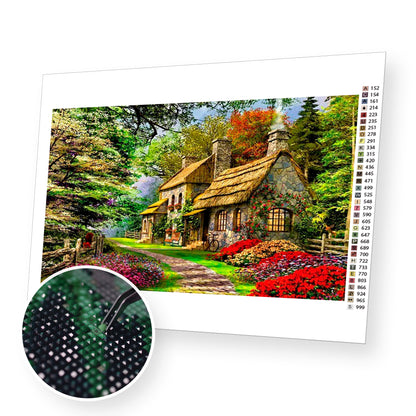 House in the Village - Diamond Painting Kit - [Diamond Painting Kit]